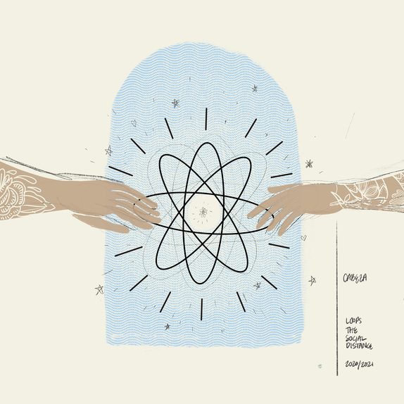 The Social Distance (single) — cover art.