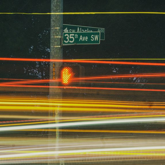 Across 35th (single) — cover art.