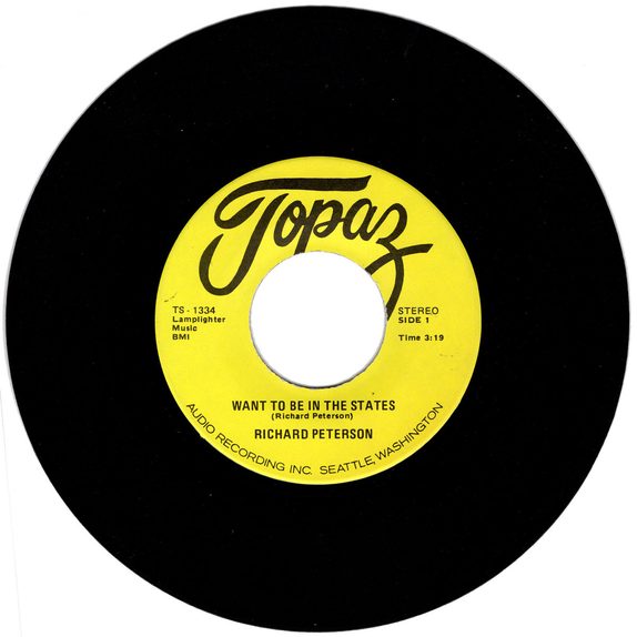 Topaz Single — cover art.