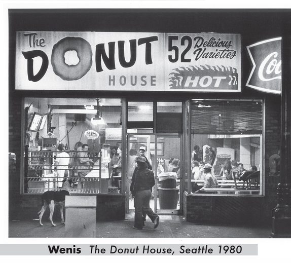 Wenis - The Donut House, Seattle 1980 — cover art.