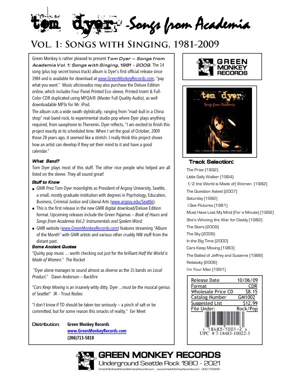 First page of Dyer_Vol_1 1_Sheet