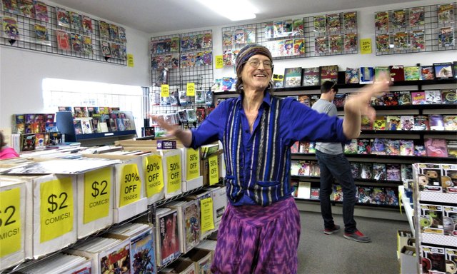 Von Cube picture from the Green Monkey Records newsletter, January 2023