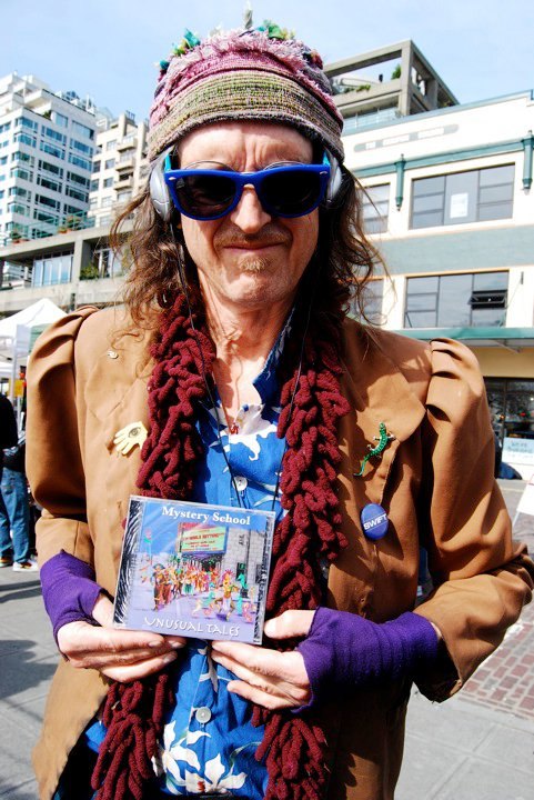 Jon Strongbow picture from the Green Monkey Records newsletter, February 2023