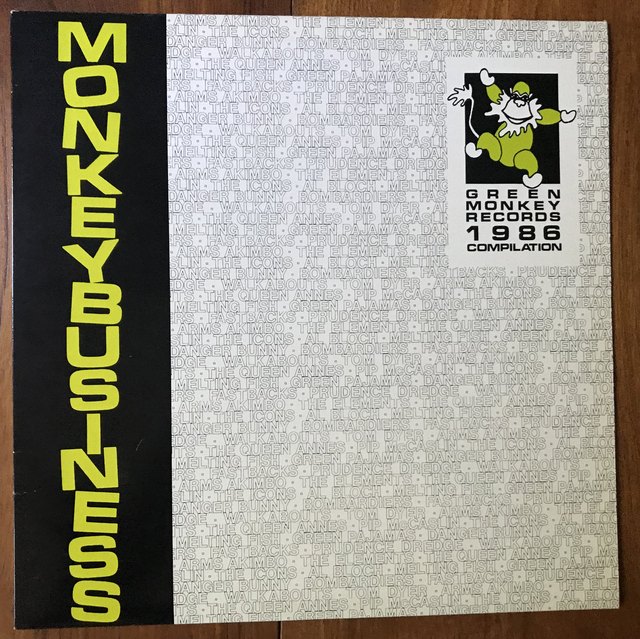 Tom Dyer picture from the Green Monkey Records newsletter, December 2023