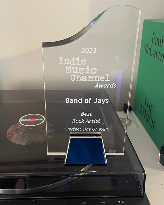 Von Cube picture from the Green Monkey Records newsletter, January 2024