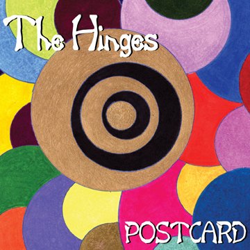 The Hinges picture from the Green Monkey Records newsletter, April 2024