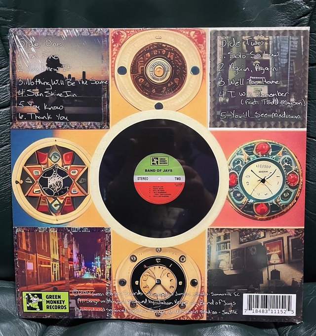 Band of Jays picture from the Green Monkey Records newsletter, May 2024
