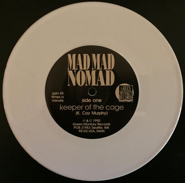 Tom Dyer picture from the Green Monkey Records newsletter, September 2024