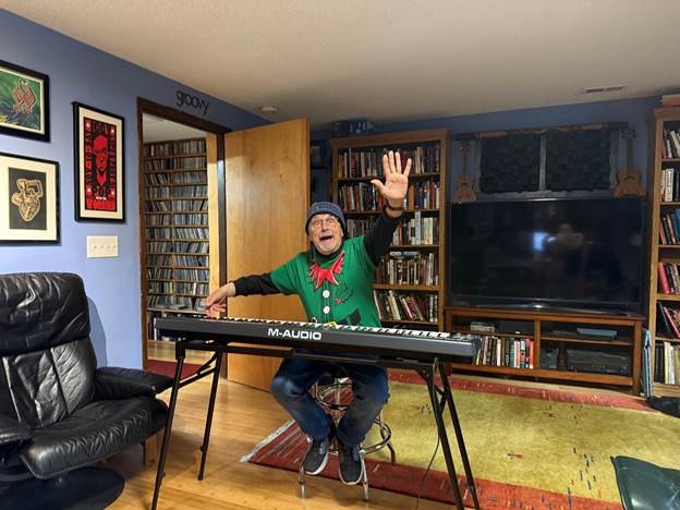 Green Monkey Records picture from the Green Monkey Records newsletter, December 2025