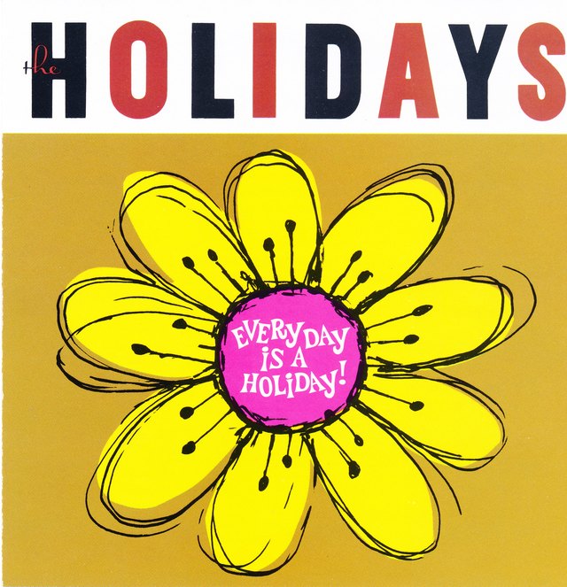 The Holidays picture from the Green Monkey Records newsletter, March 2026