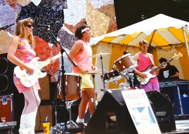 The Holidays picture from the Green Monkey Records newsletter, March 2026
