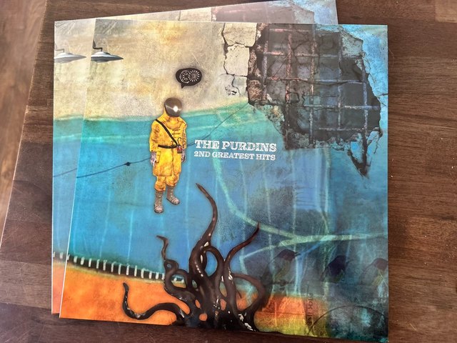 The Purdins picture from the Green Monkey Records newsletter, September 2026