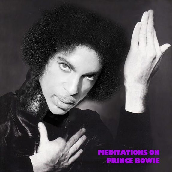 Meditations On Prince Bowie (single) — cover art.
