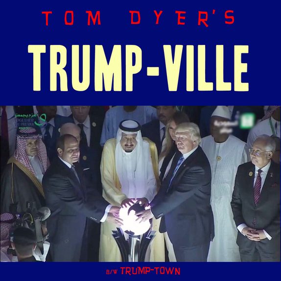 Trump-ville (single) — cover art.